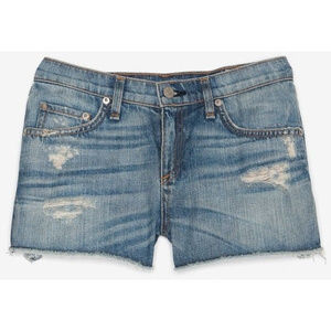 Rag & Bone/JEAN Moss Distressed Cut-Off Short